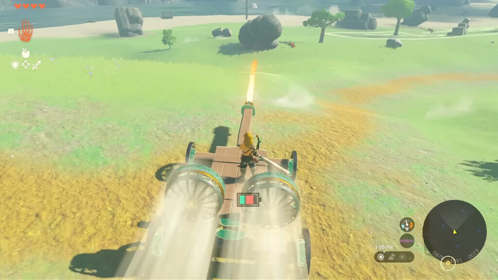 Zelda: Tears of the Kingdom Car