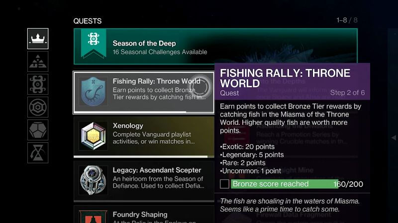 destiny 2 fishing rally