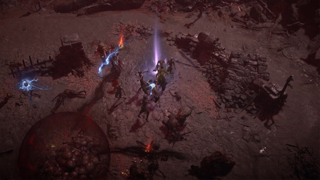 How Do Helltide Events Work in Diablo 4? Helltide Timers The start of combat during a Helltide Event.