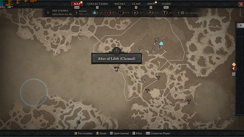 Bloodsoaked Ingress Location