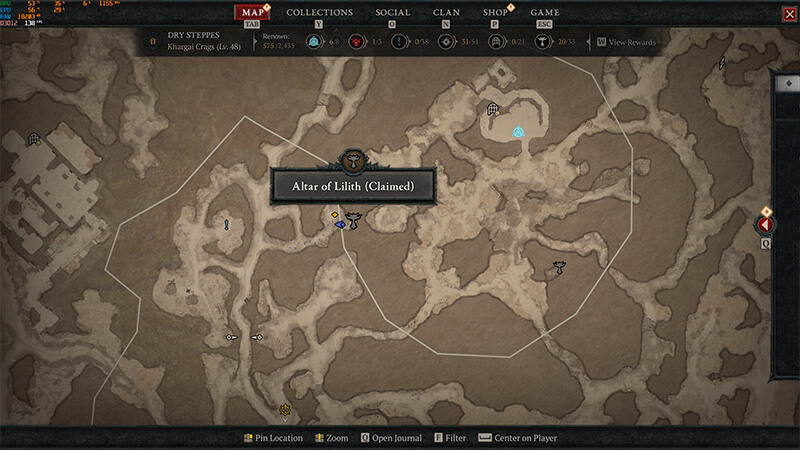 Bastard's Pass Location