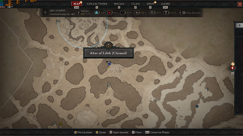 Galtmaa Bushland location