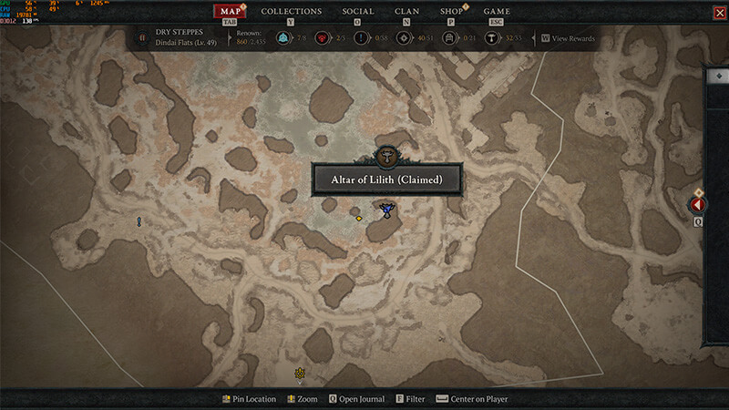 Brackish Pans Location