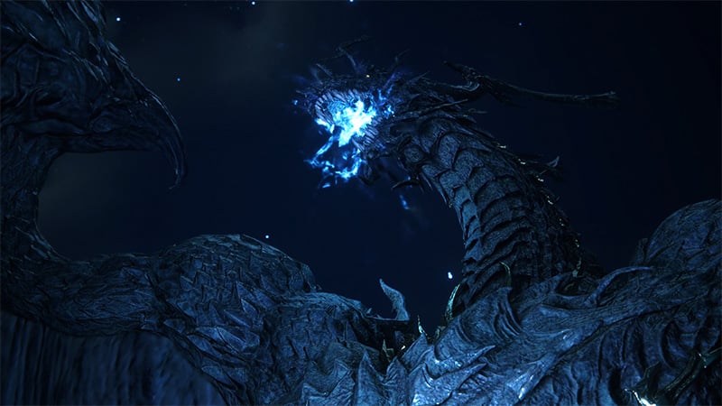 Final Fantasy 15's Bahamut, one of the game's hardest bosses.