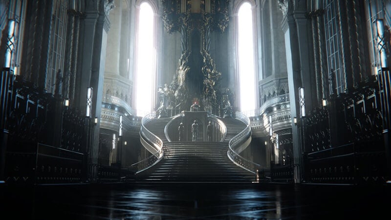 FF16's throne rooms resemble previous games.