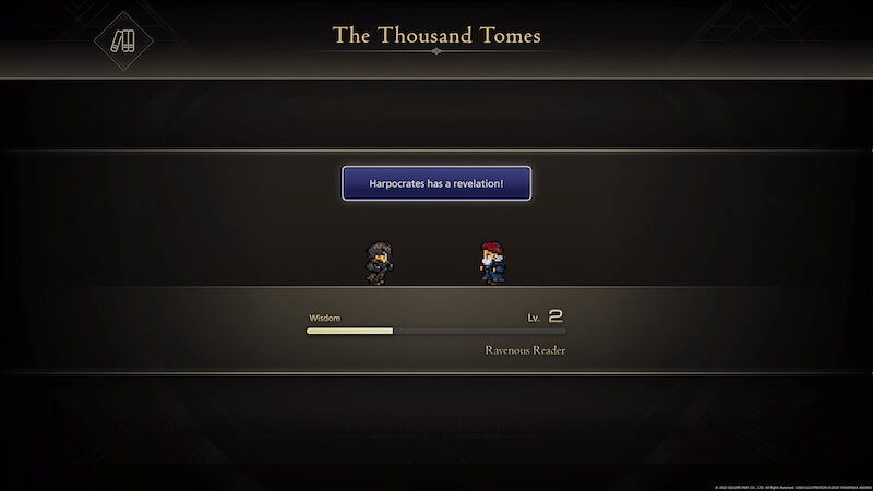 Leveling up in Final Fantasy 16.