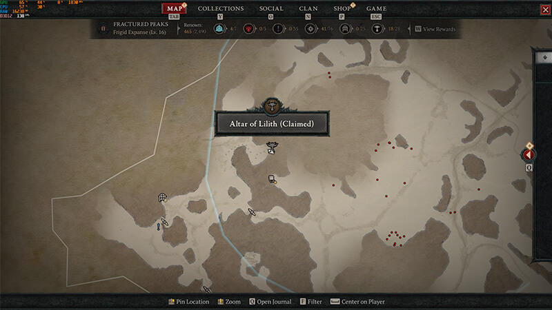 Fractured Peaks The Deep White