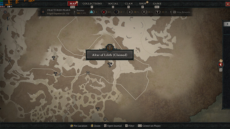 Fractured PEaks Altar of Lilith 11