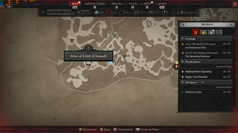 Icehowl Taiga Altar of Lilith