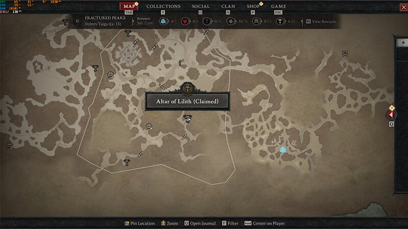 Fractured Peaks Western Tunnel