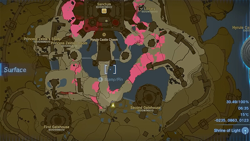 Tears of the Kingdom Ganondorf Location