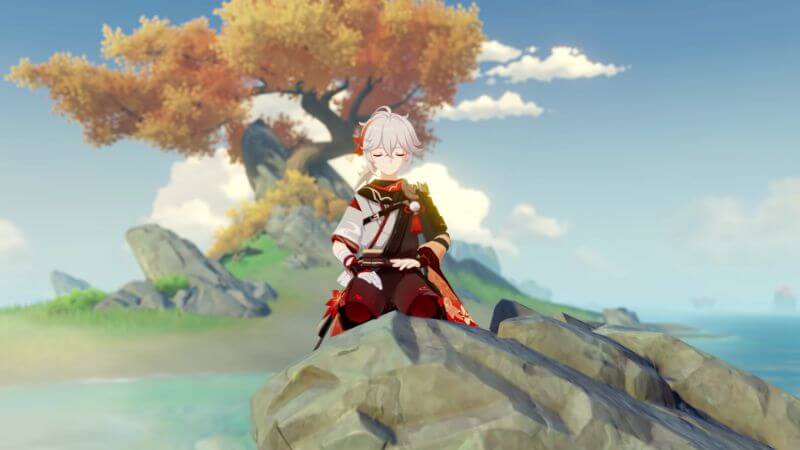 genshin impact kazuha build