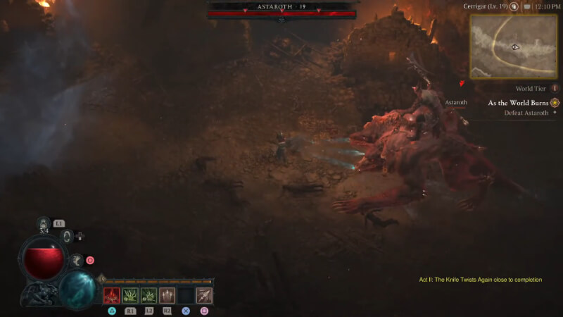 Astaroth Act 2 Diablo 4