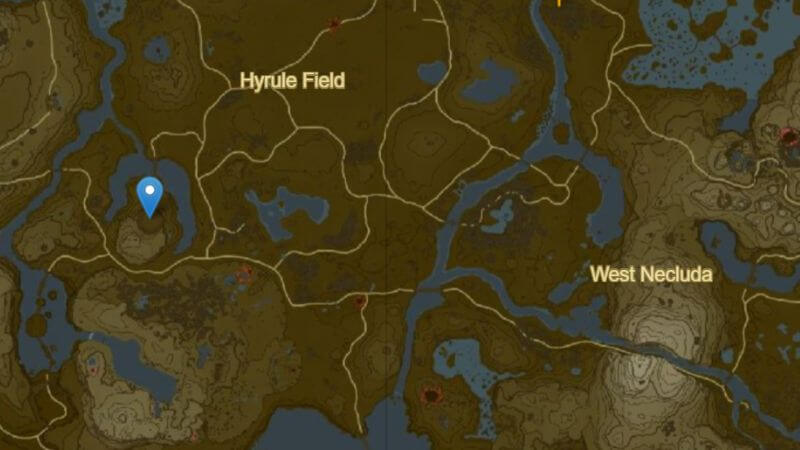 Miskos Treasure of Awakening 2 Map Location in Tears of the Kingdom