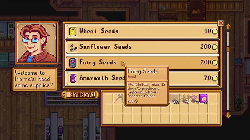 How To Get Fairy Seeds in Stardew Valley