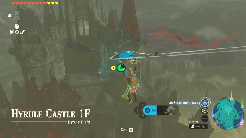 Location of the Champion's Leathers in Zelda Tears of the Kingdom