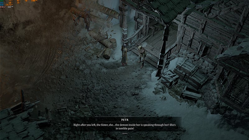 Sister Octavia in Malady of the Soul Diablo 4