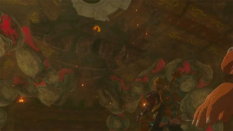 The Marbled Gohma found in Tears of the Kingdom's Fire Temple.