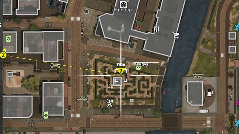 Vondel Gas Sample location in Chemist's Sources DMZ mission
