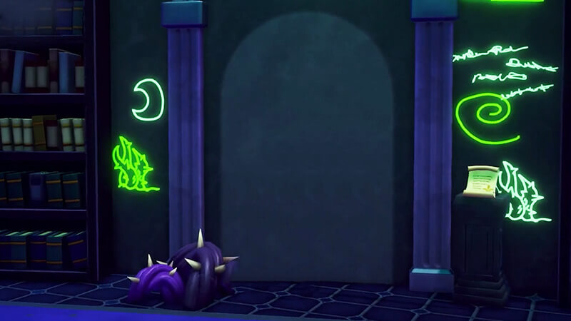 Mechanical Eye Puzzle Door in The Dark Castle Quest in Dreamlight Valley