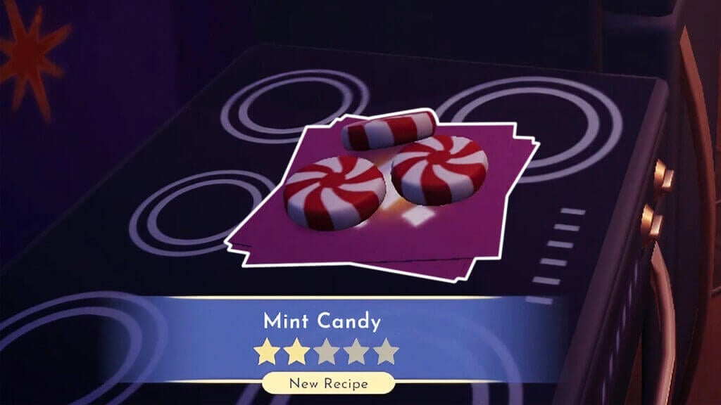 Mint Candy on a Stove in Disney Dreamlight Valley