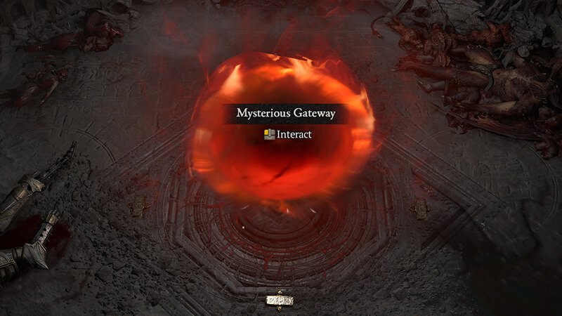 Mysterious Gateway in Diablo 4