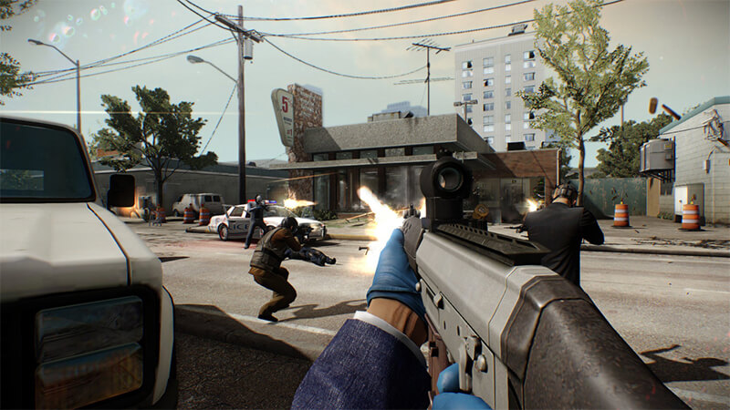 Payday 2 crossplay shootout