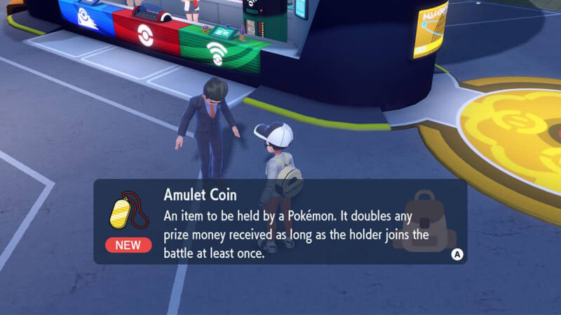 Pokemon Scarlet and Violet Hisuian Zoroark Amulet Coin