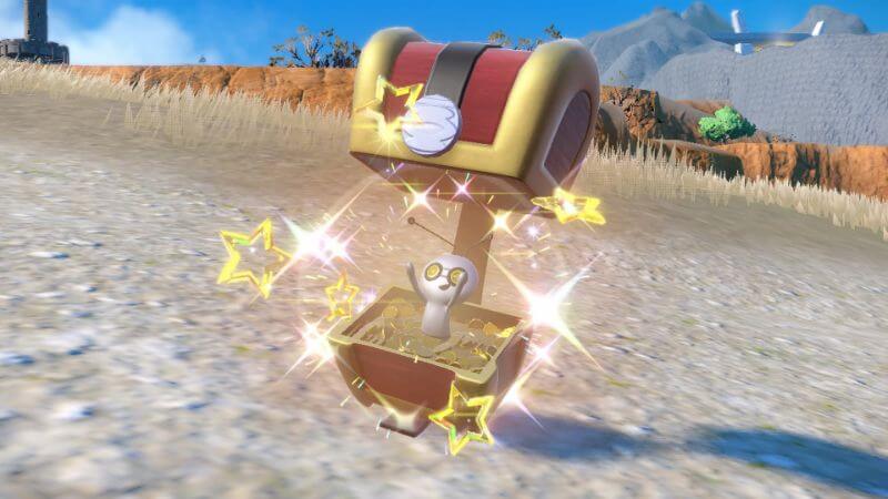 Pokemon Scarlet and Violet Shiny Gimmighoul