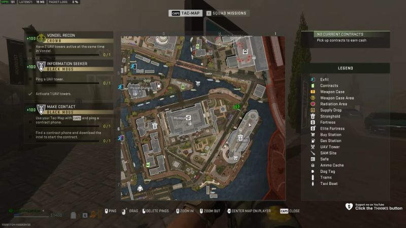 Call of Duty: Warzone 2.0 DMZ Exhibit Location