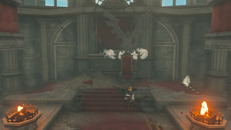 Revealing the Champion's Leathers chest in zelda.