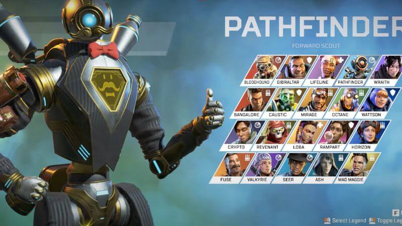 Rarest Skins in Apex Legends: SRVN MRVN