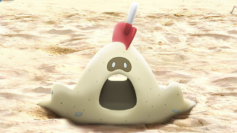 Sandygast Encounter in Pokemon Go