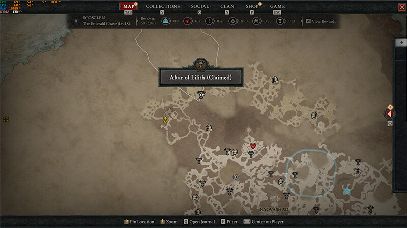 The Emerald Chase Greenglen Meadows Altar of Lilith