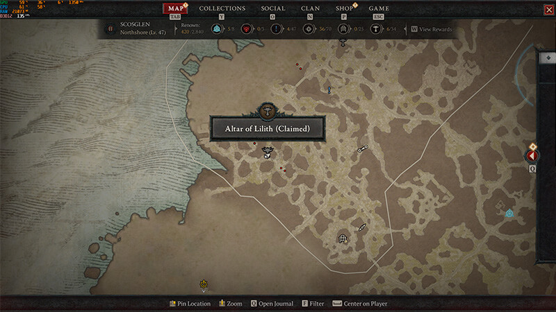 Northshore Writhing Brook Altar of Lilith