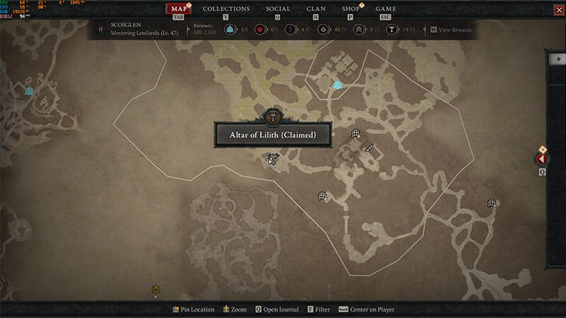 Westering Lowlands Laglend Feb Altar of Lilith