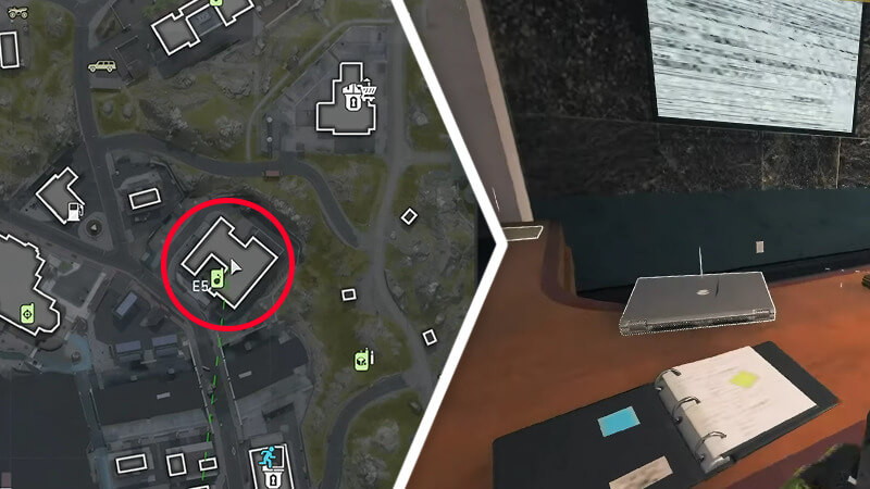 Shadow Company Laptop Location on Ashika Island in DMZ