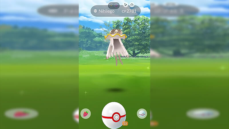 Shiny Nihilego in Pokemon Go