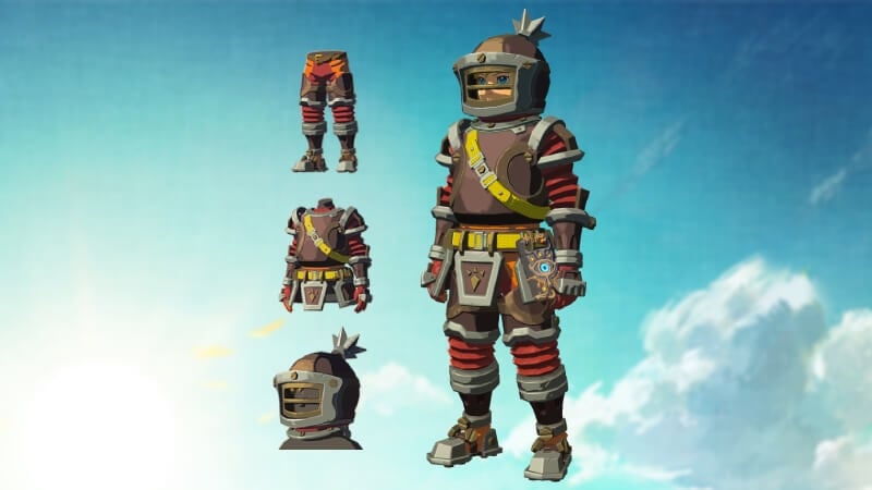 Tears of the Kingdom Armor Set Flamebreak