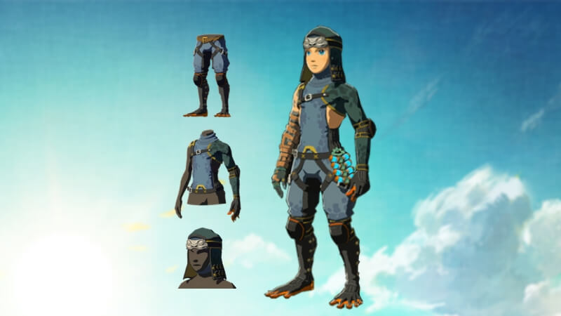 Tears of the Kingdom Armor Set Froggy