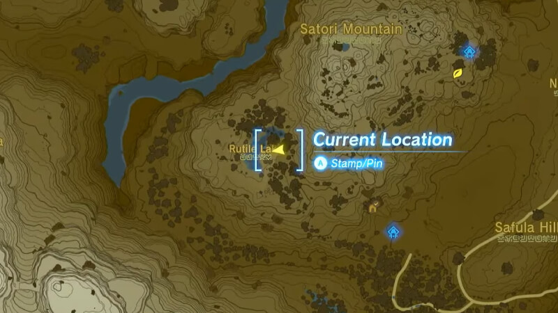 Blue Nightshade location in TotK