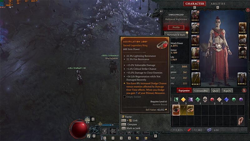 Legendary Grand Cache drops Legendary items with Legendary Aspect