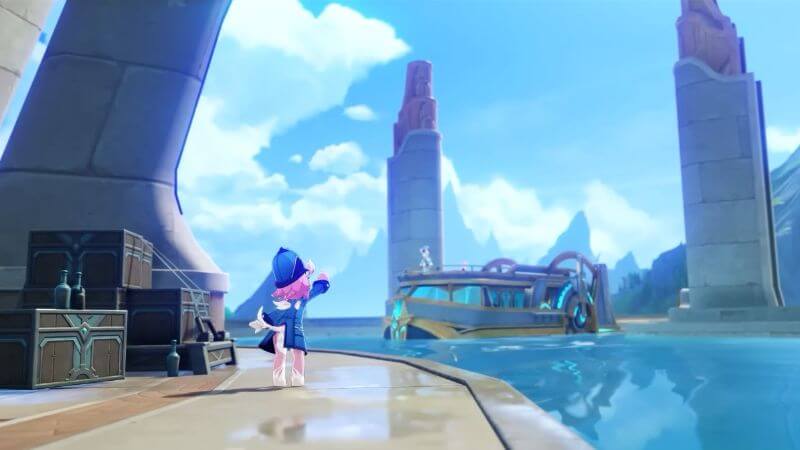 Melusine in Fontaine IN Genshin Impact