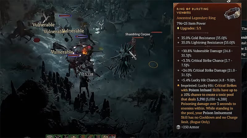 What Is the Aspect of Bursting Venoms in Diablo 4?