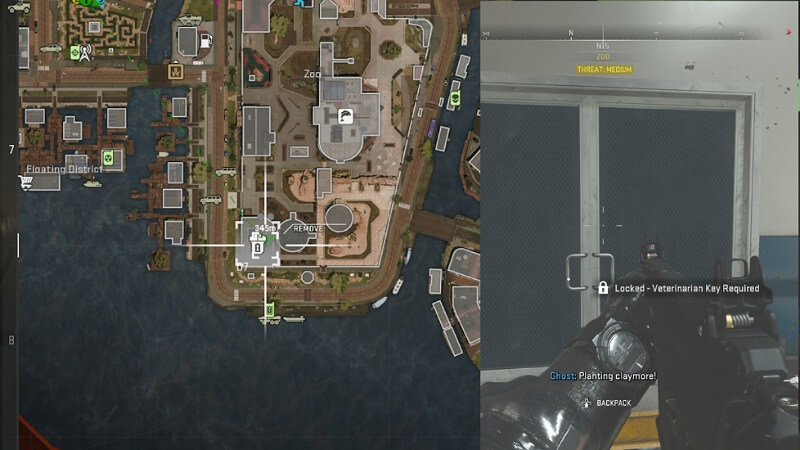 researcher's notes location in DMZ