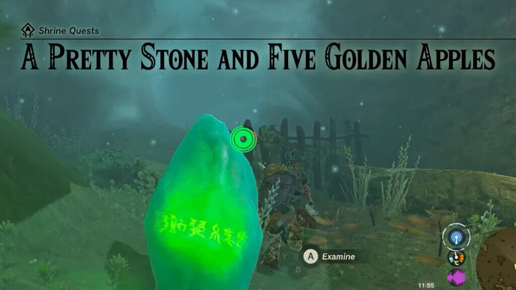 A Pretty Stone and Five Golden Apples in Tears of the Kingdom
