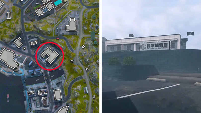 ashika island science center location in dmz