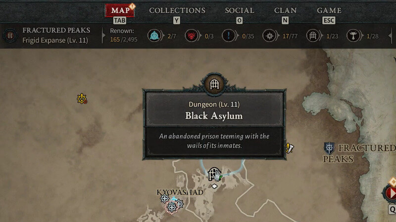 Aspect of Torment Location