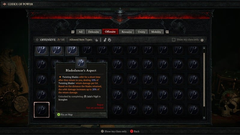diablo 4 bladedancer's aspect