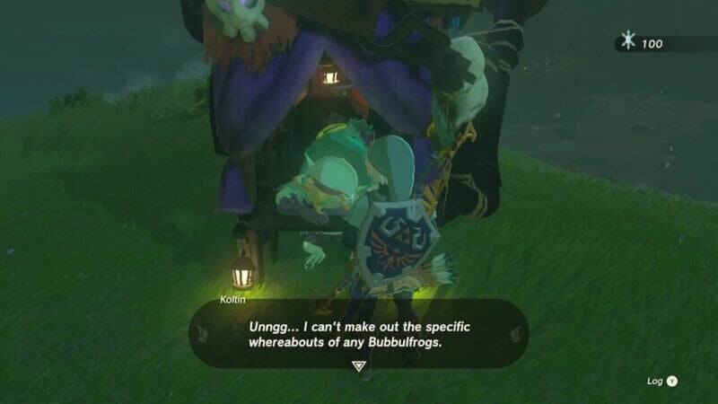 Bubbulfrog locations in Zelda Tears of the Kingdom are usually caves, or the Depths.